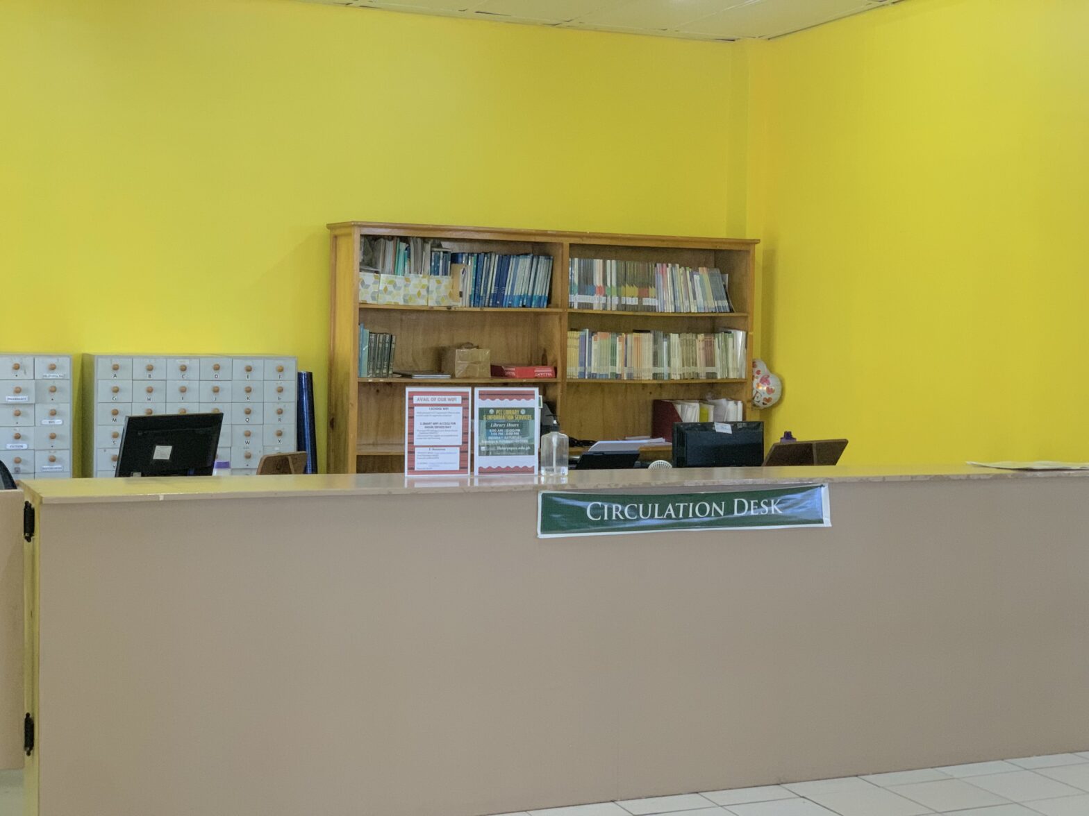 Physical Facilities Circulation Desk